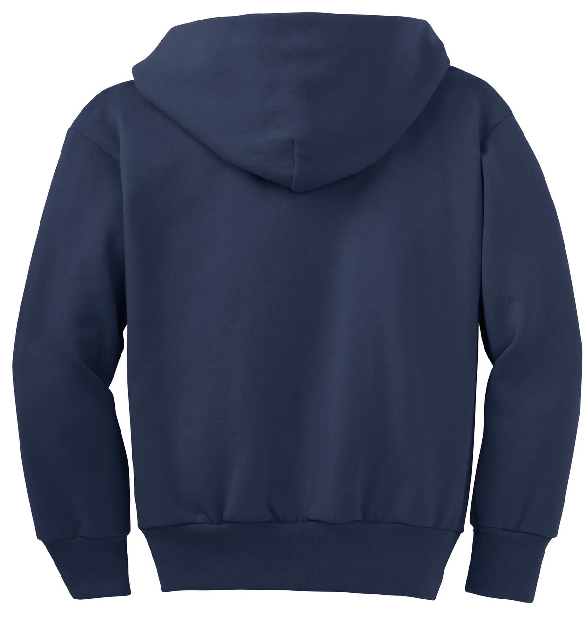 Port & Company® Youth Core Fleece Full-Zip Hooded Sweatshirt 33