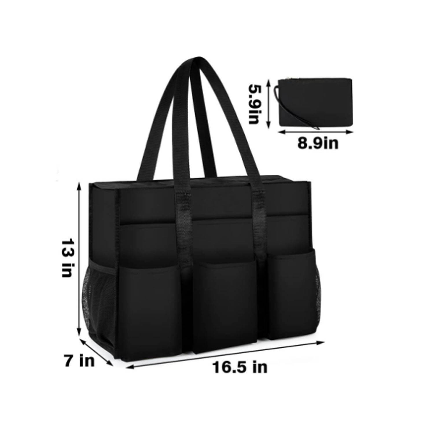 Custom Polyester Water Resistant Tote Bag 4