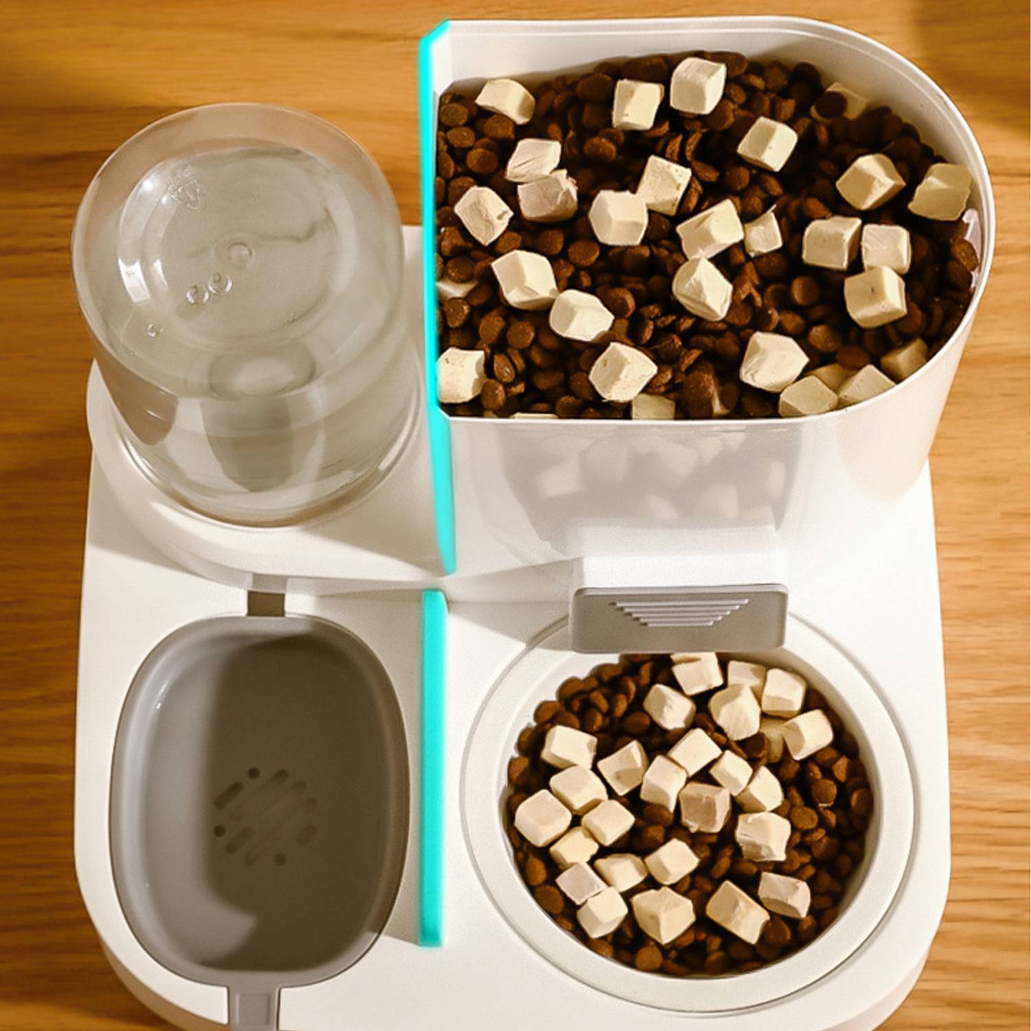 Cat And Dog Two In One Water Dispenser Automatic Feeder 6