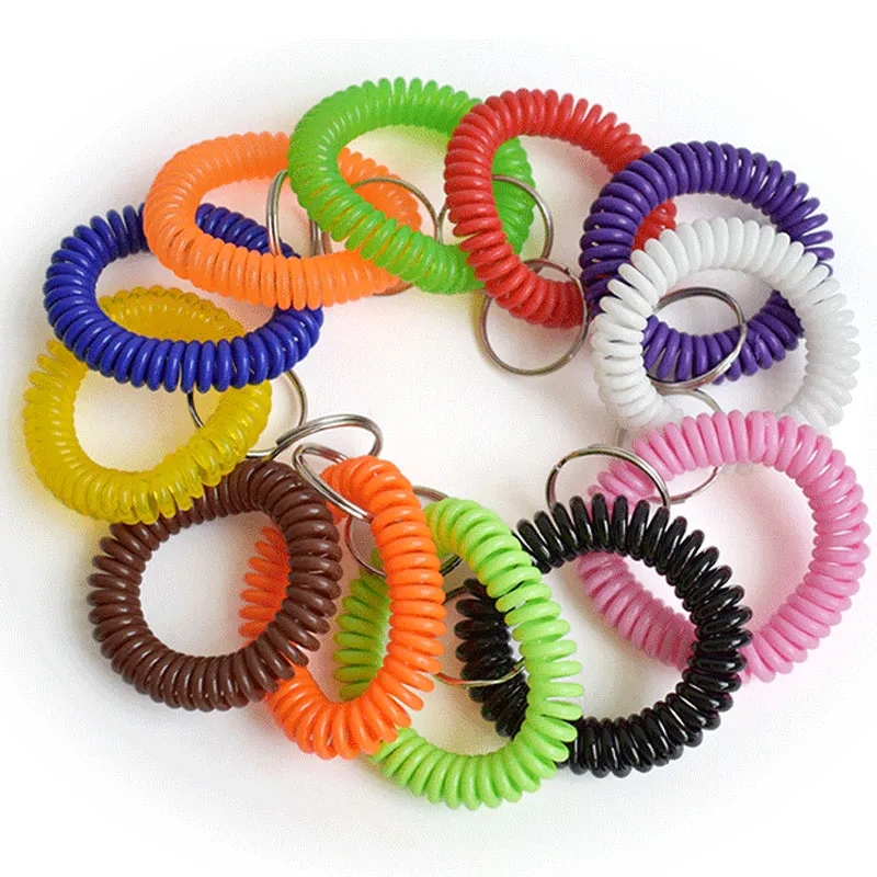 Bracelet Wrist Coil w/Tag Keyring 6