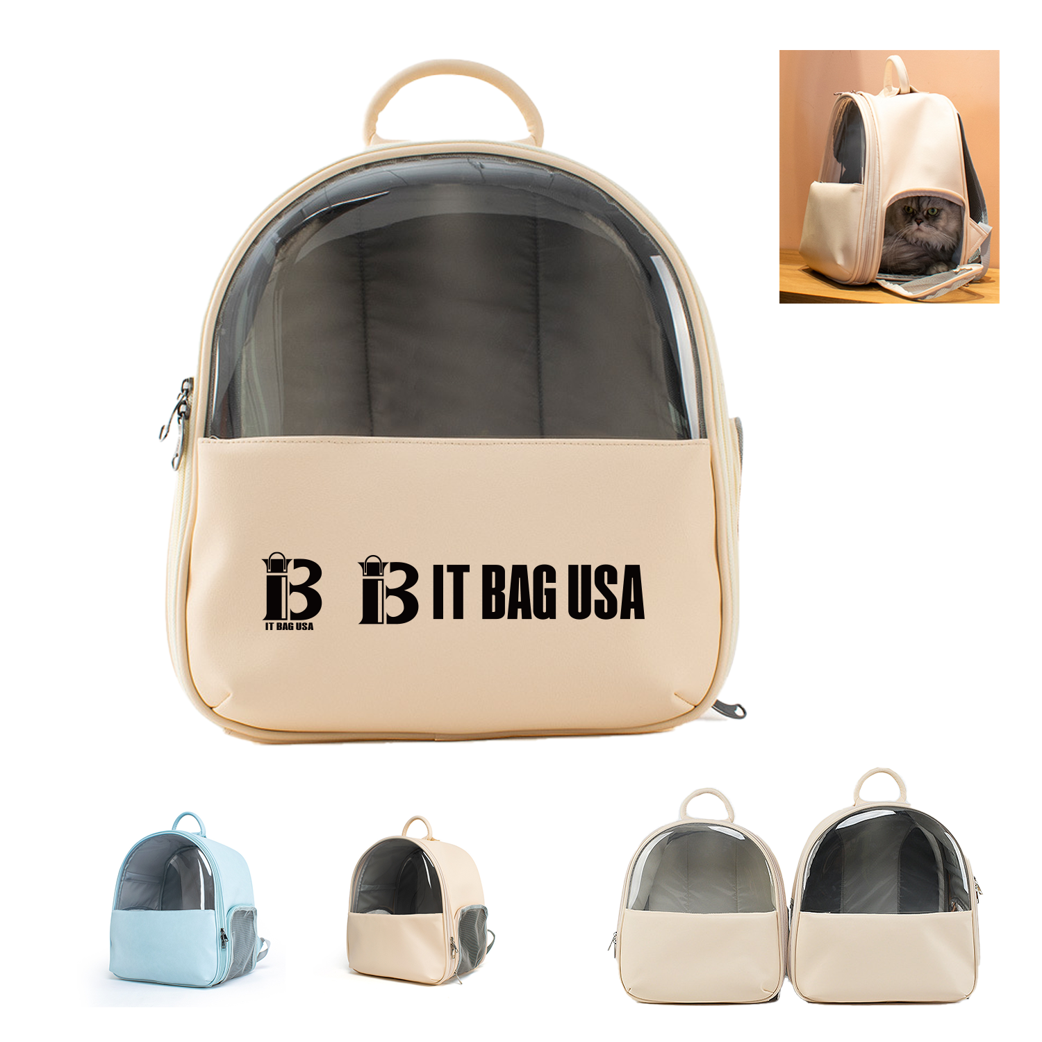 Traveler Backpack Pet Carriers For Cats 3