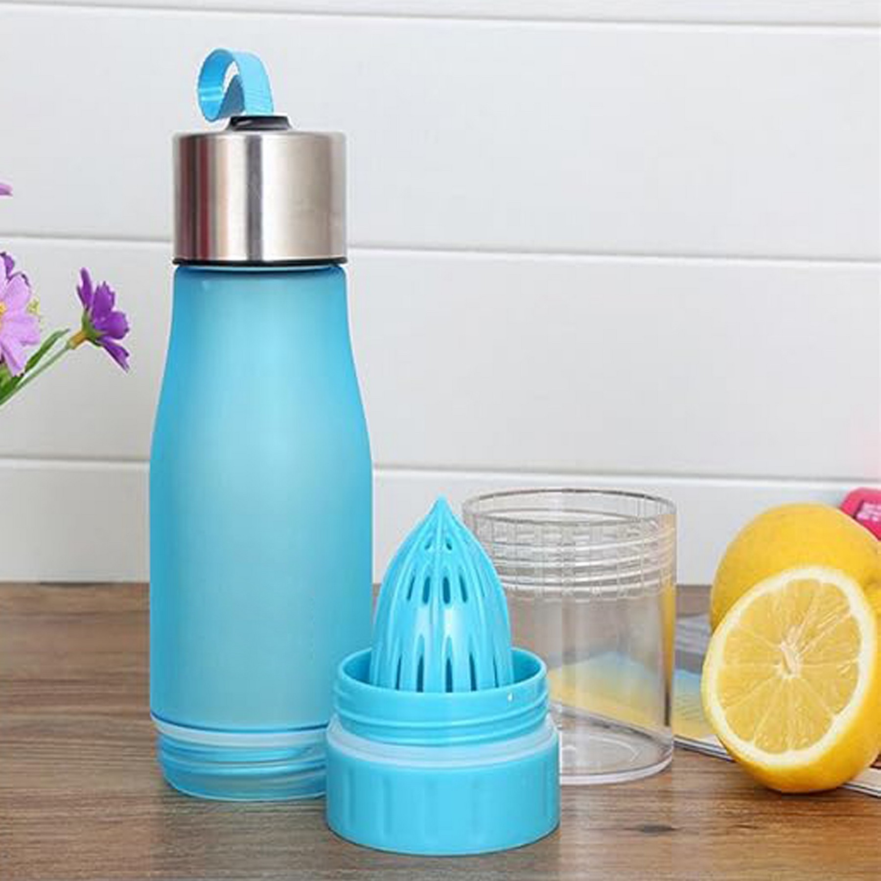 Plastic Lemonade Water Bottle 2