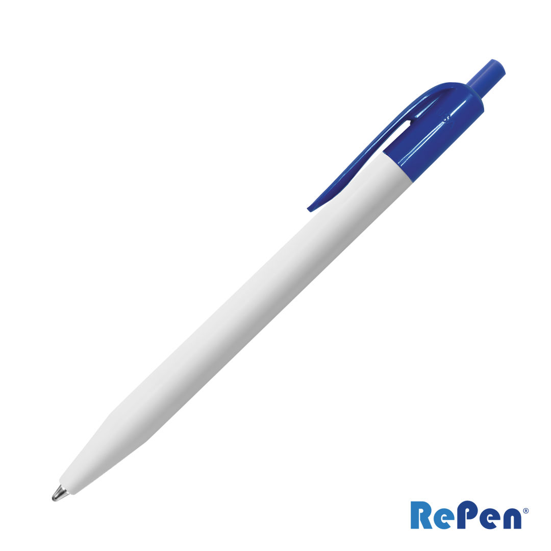 RePen® White Clicker rPET Pen 7