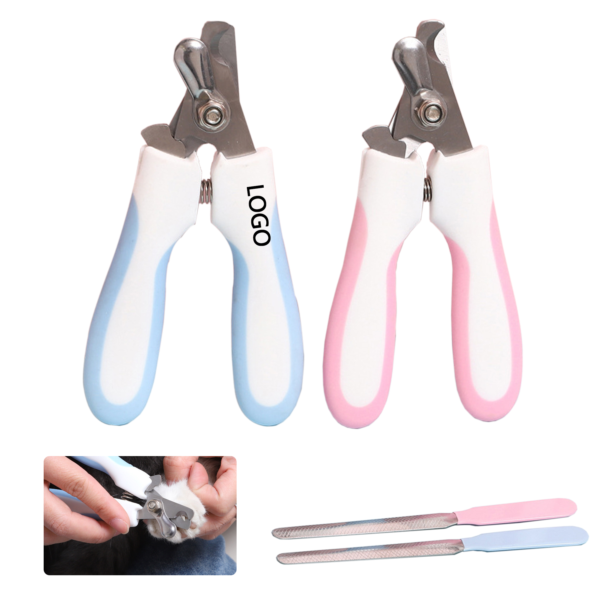 Dog And Cat Nail Clippers Safety Pet Care Tools 2