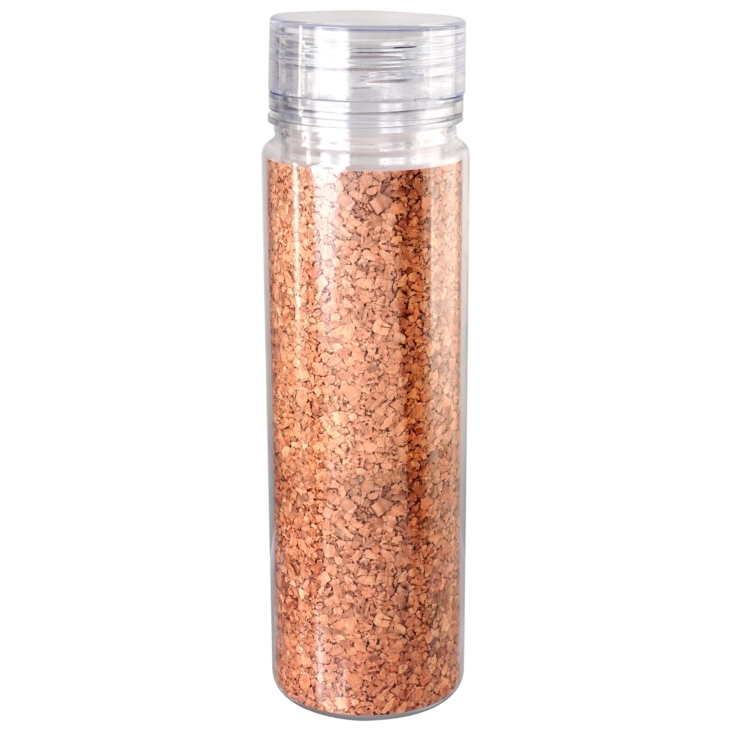 Clear View 18 oz. Full Color Cork Bottle, custom water bottle with logo imprint 18