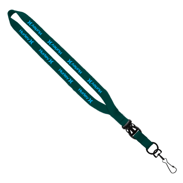 1/2" Smooth Nylon Slide Release Lanyard 22