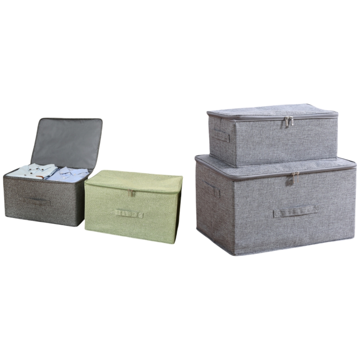 Foldable Clothing Storage Box 1