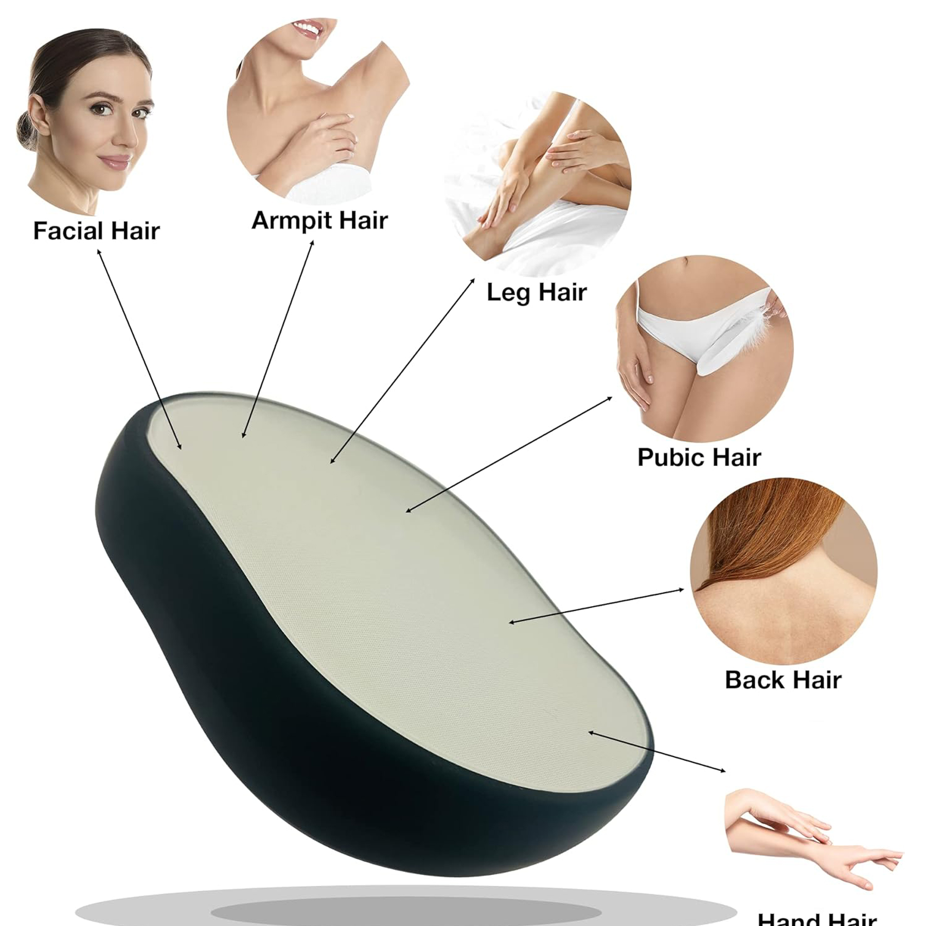 Reusable Leg Hair Remover and Skin Exfoliator 5