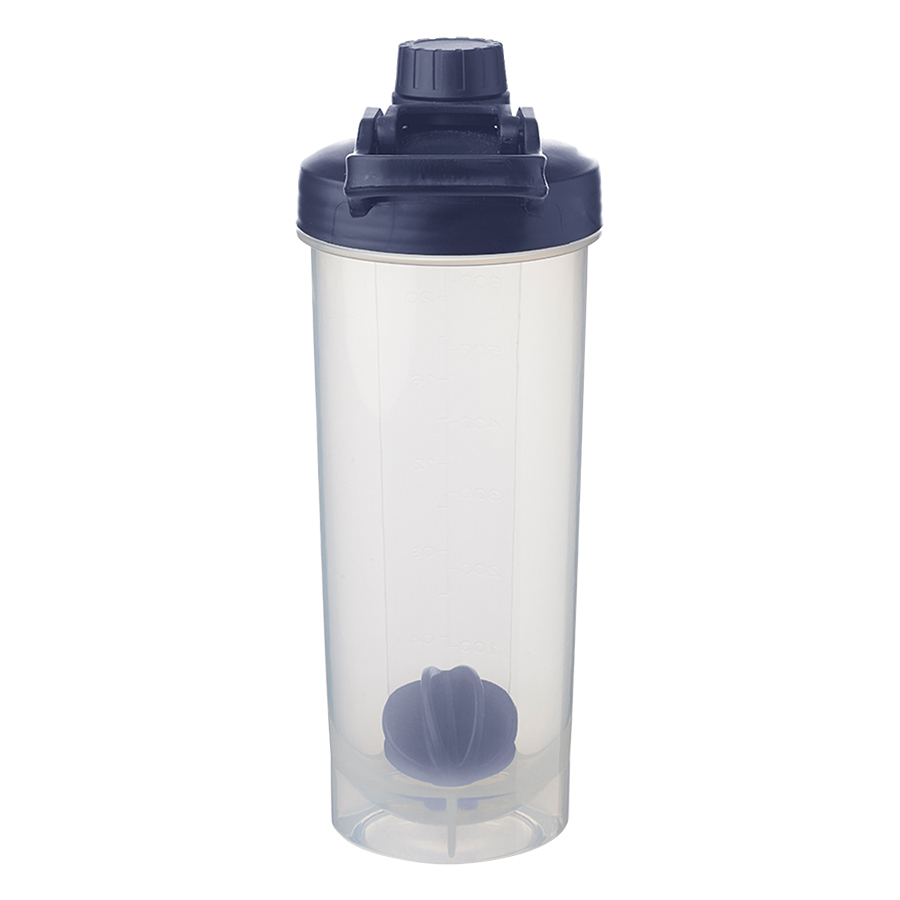 Durable Plastic Shaker Bottle with Mixer Handle 14