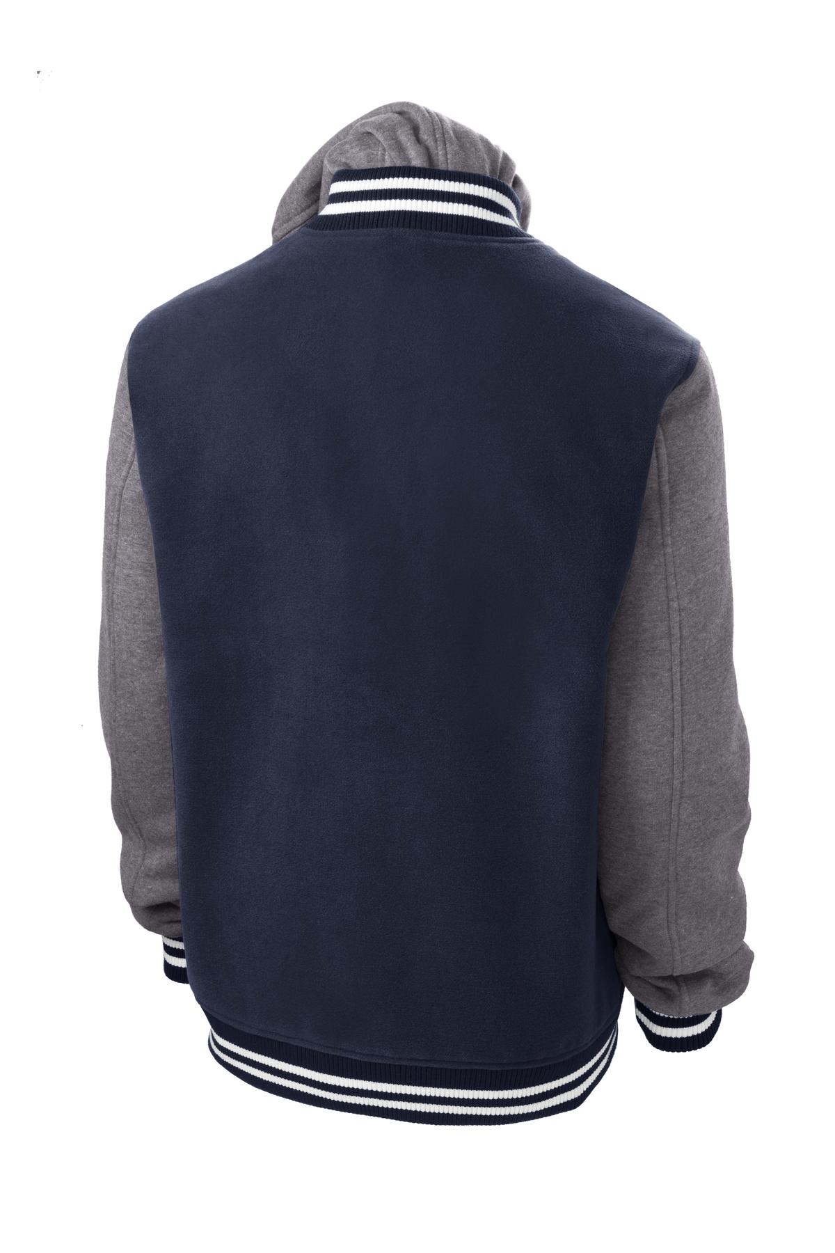Sport-Tek Insulated Letterman Jacket. JST82 1