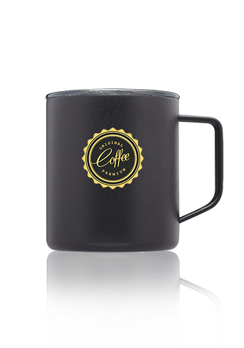 13.5 oz. Kenai Powder Coated Travel Mugs 2