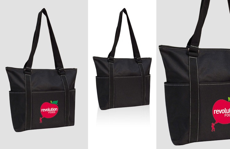 Cafe Padded Zip Tote 4