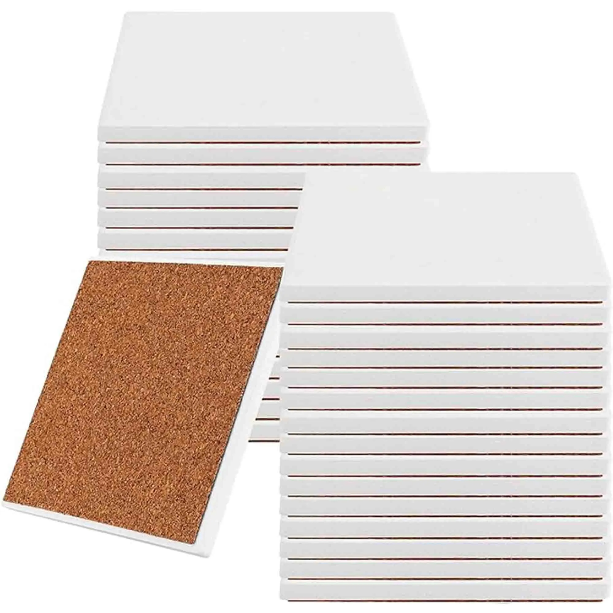 Square Ceramic Coaster 4