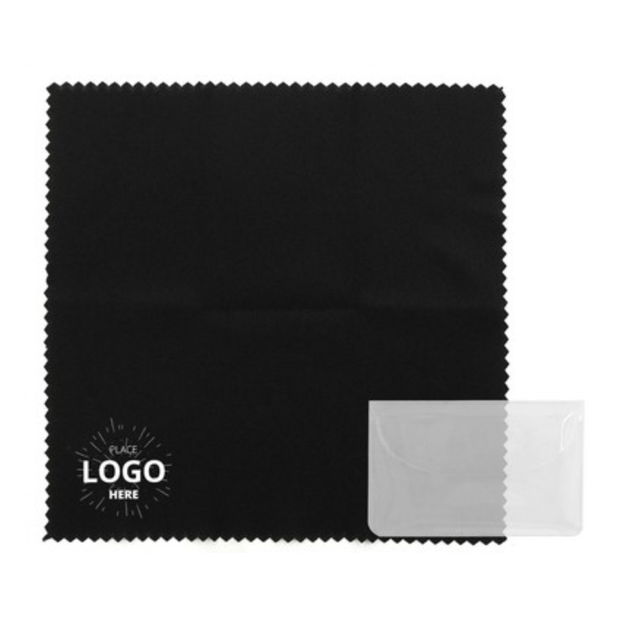 Premium Microfiber Eyeglass Cleaning Cloth With PVC Case 1