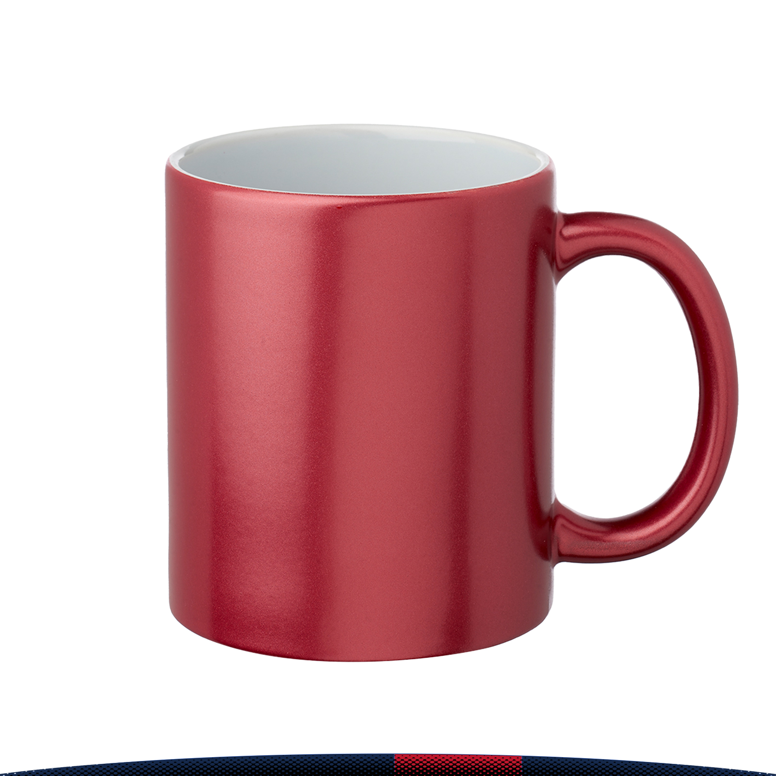 11 oz. Metallic Ceramic Mugs 6