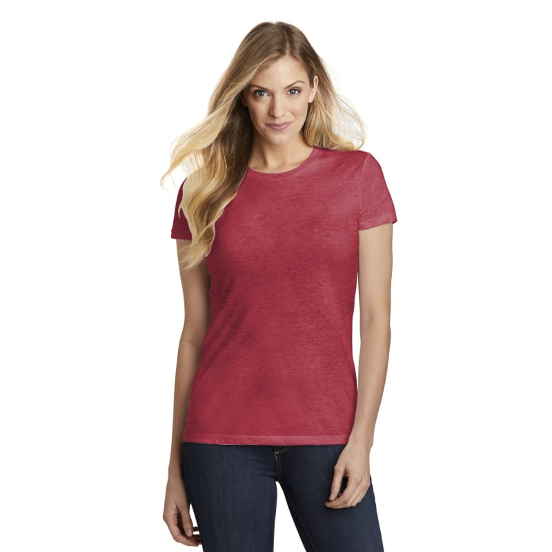 District Women's Fitted Perfect Tri Tee. 47