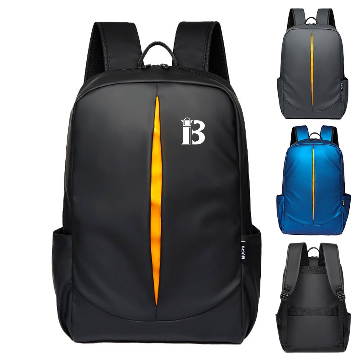 Nylon multifunctional waterproof outdoor travel backpack, custom backpack with logo imprint 3