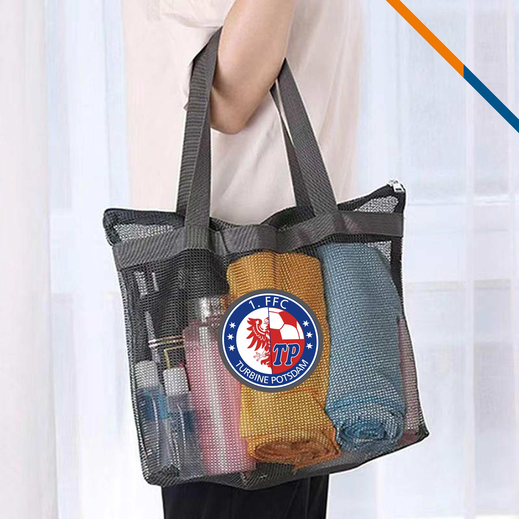 PoolMesh Nylon Mesh Beach Tote 2