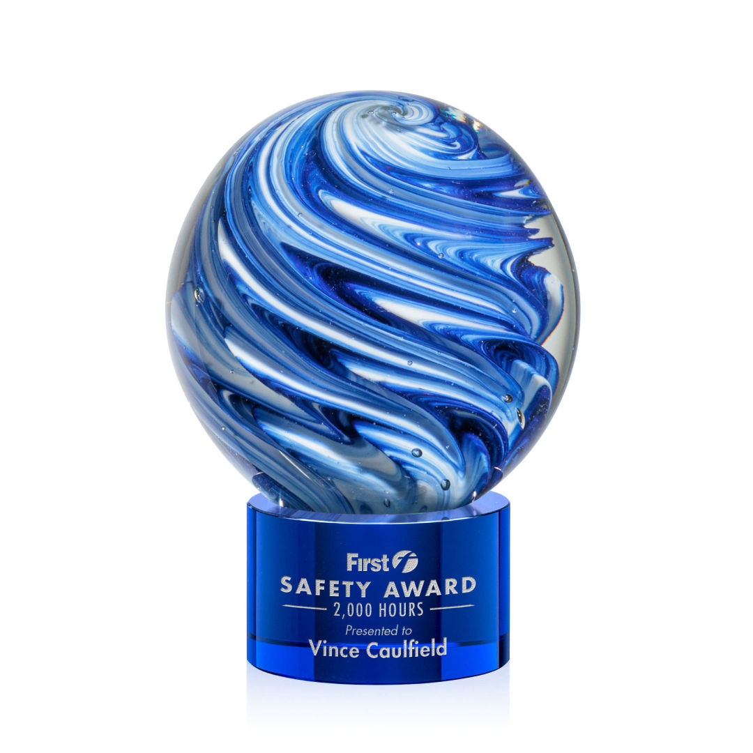 Naples Award on Marvel Base - Blue 8