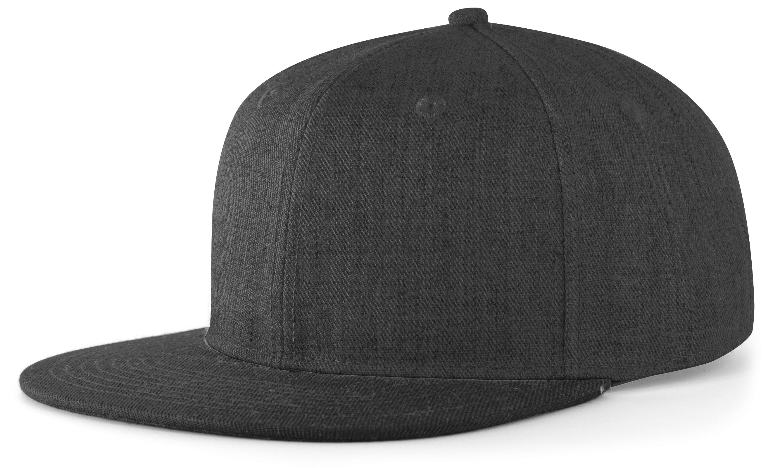 Wool Blend Heather Snapback Cap 4