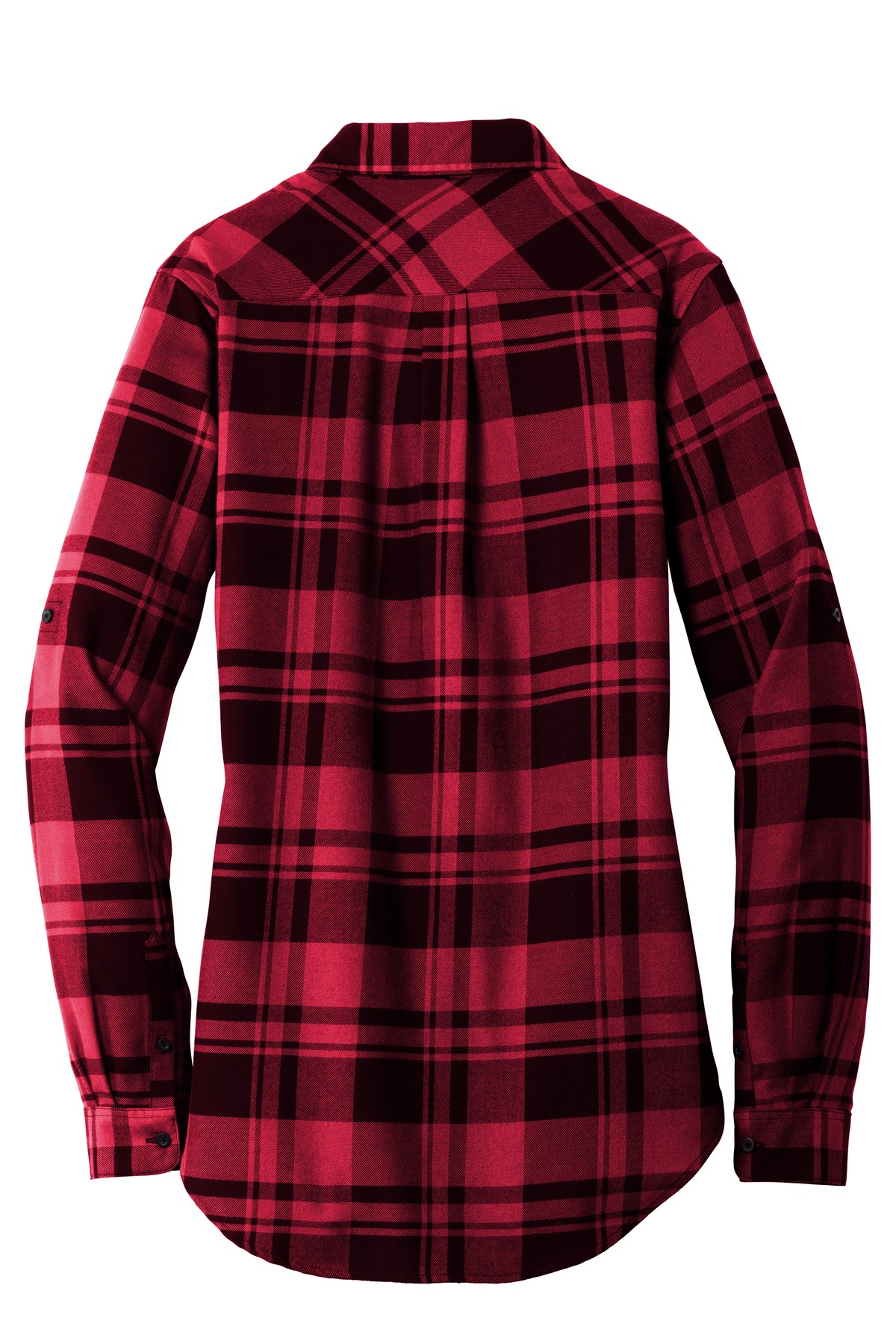 Women's Plaid Flannel Tunic