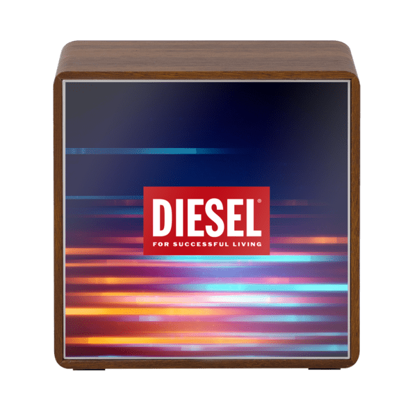 Orbit Wood Grain Mirror Light-Up Speaker 5