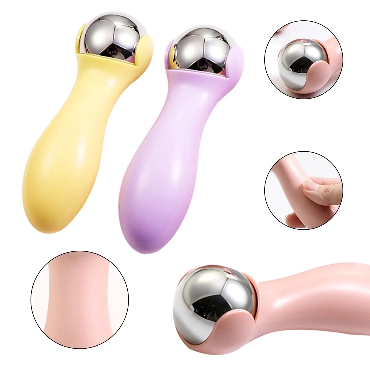 Facial Ice Massage Ball With 360 Rotation And Thermal Use 7