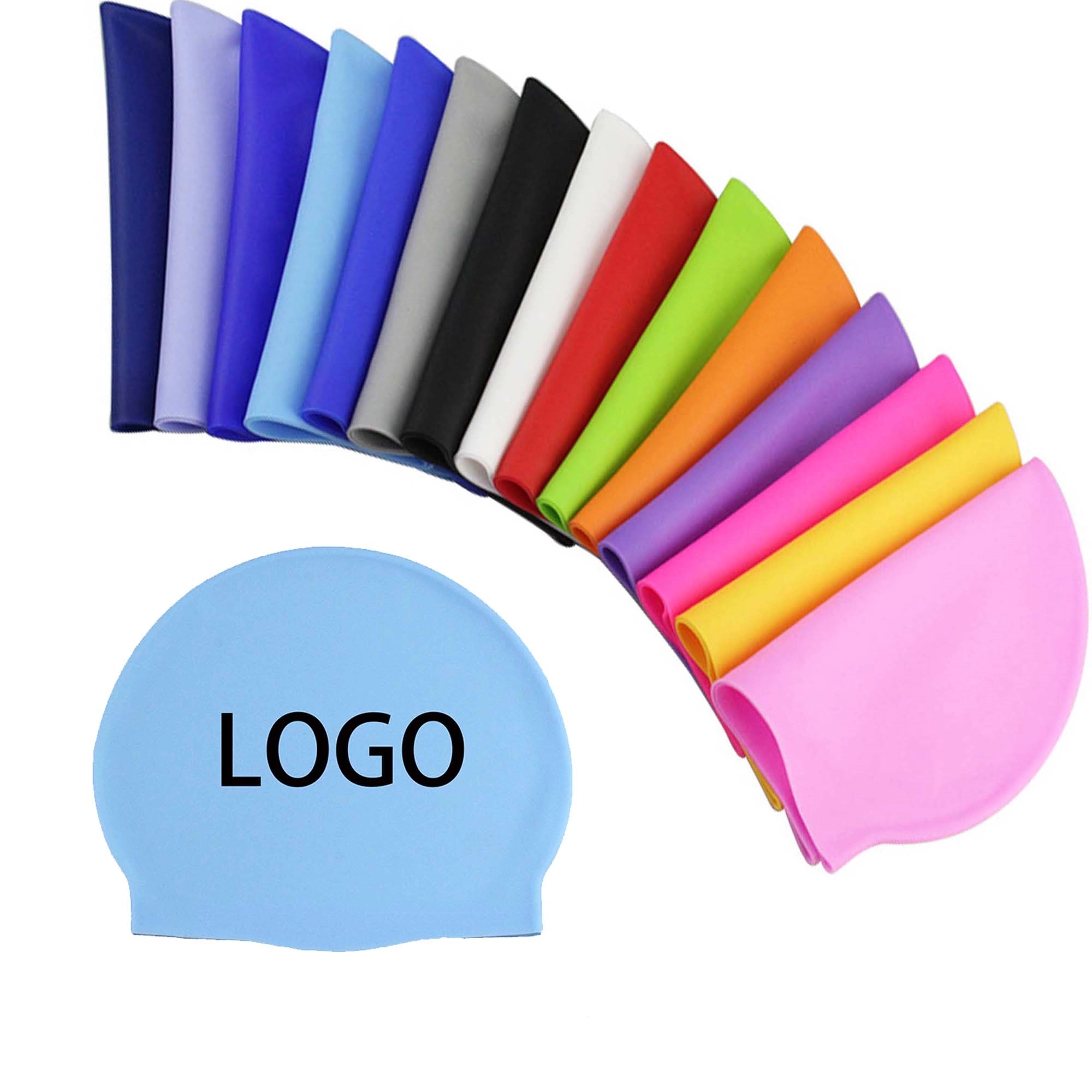 High Elastic Silicone Swimming Cap