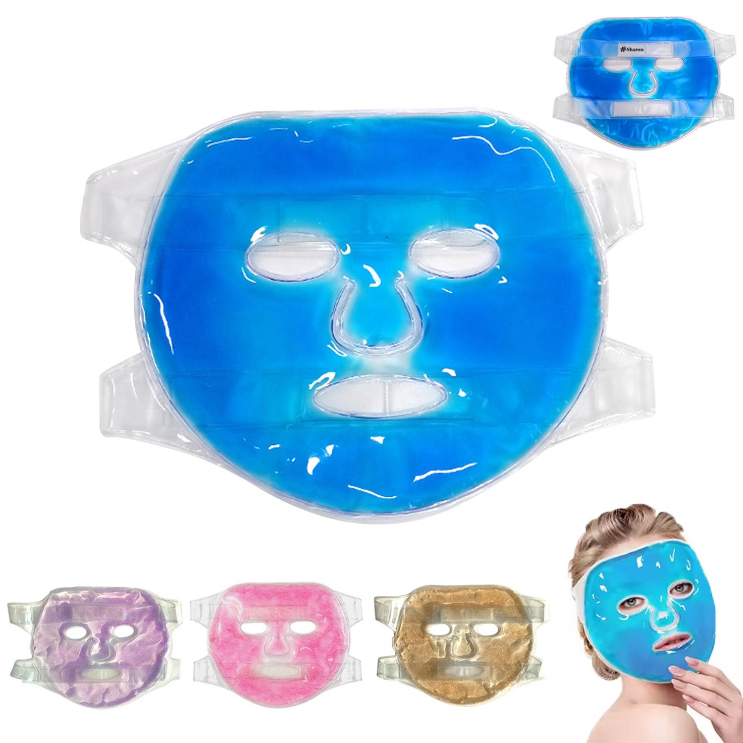 Gel Liquid Ice Face Mask 2