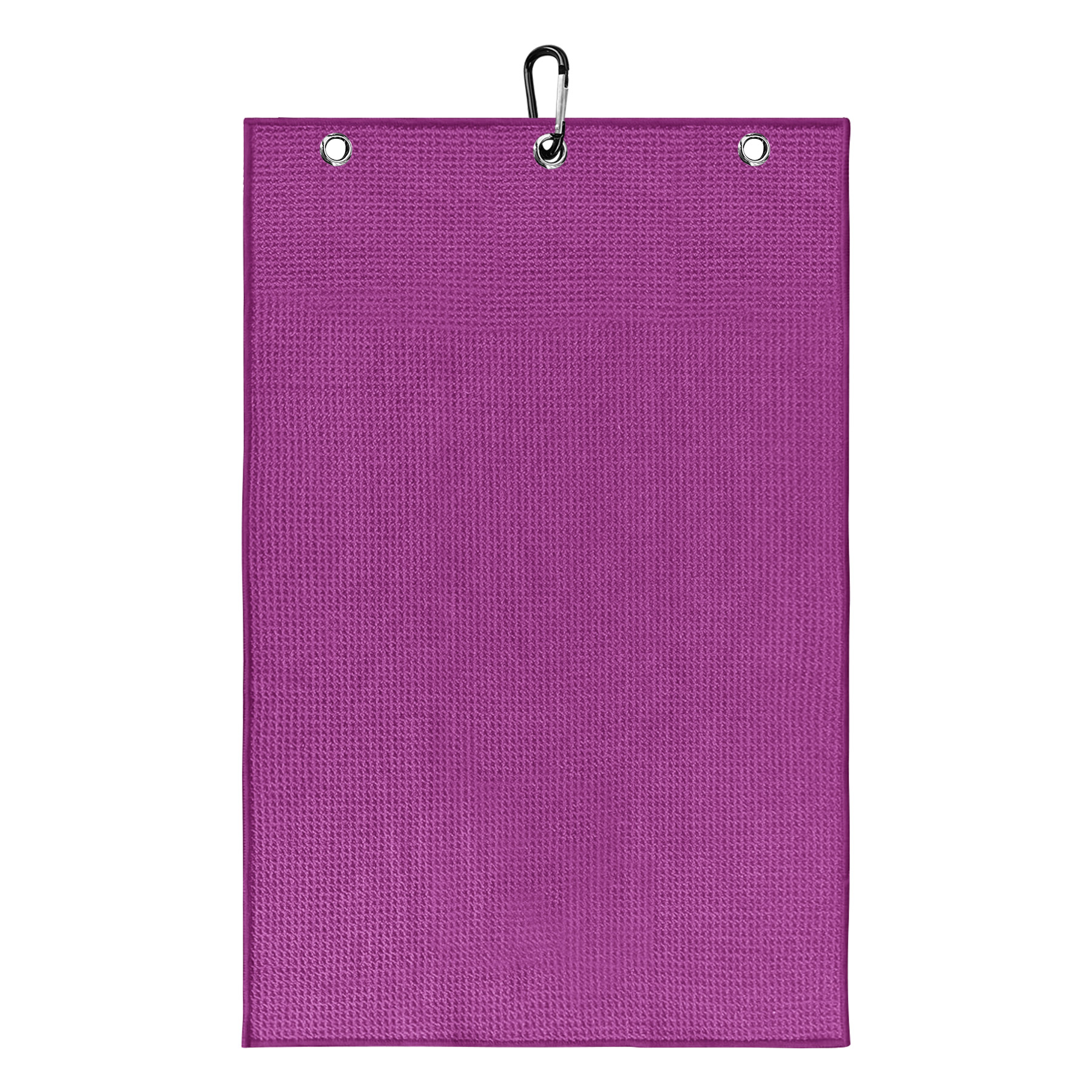 Embroidery Microfiber Waffle Weave Golf Towel 13