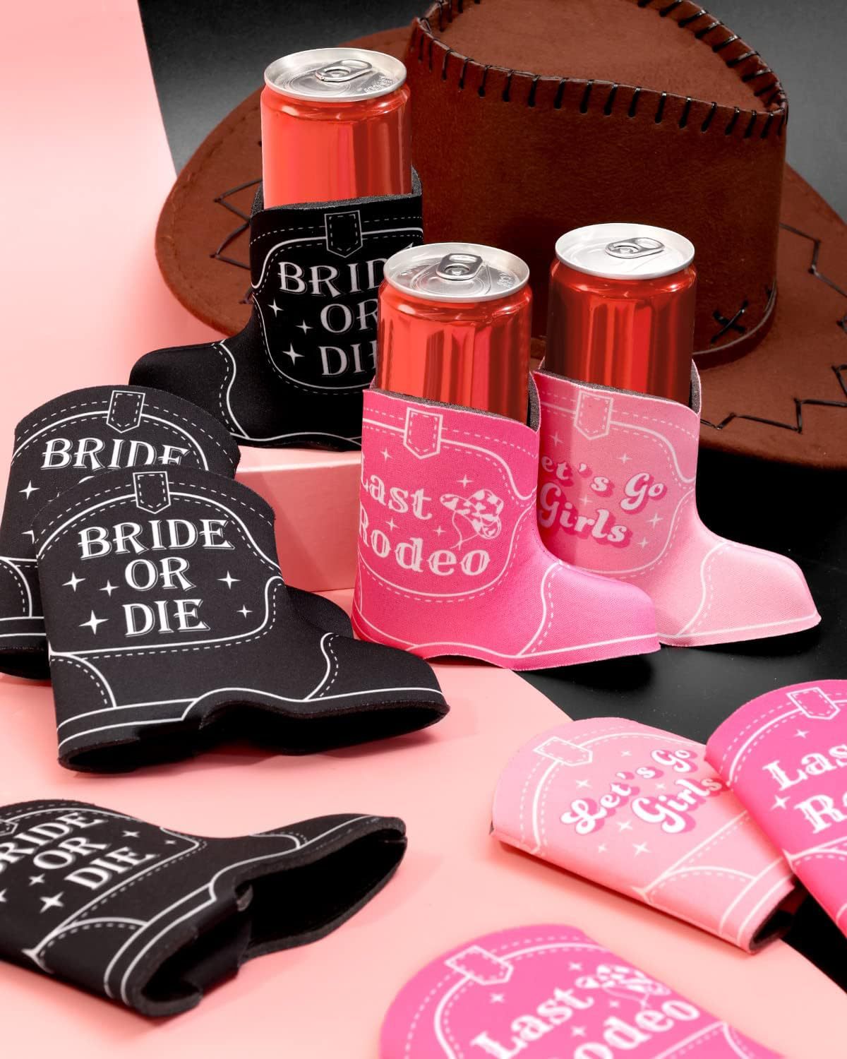 Boot-shape Can Sleeves, custom koozie with logo imprint 2