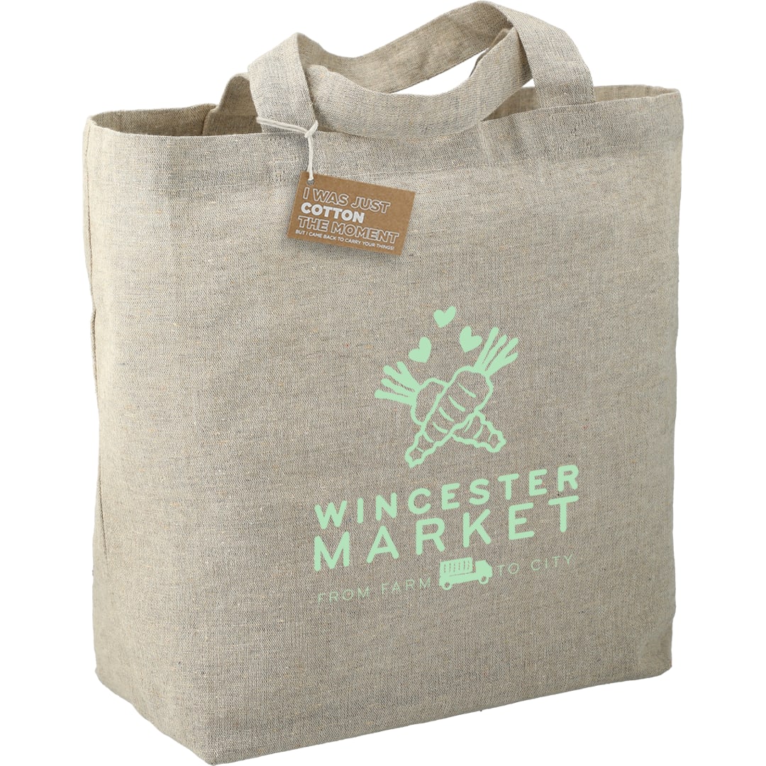 Recycled 5oz Cotton Twill Grocery Tote 42