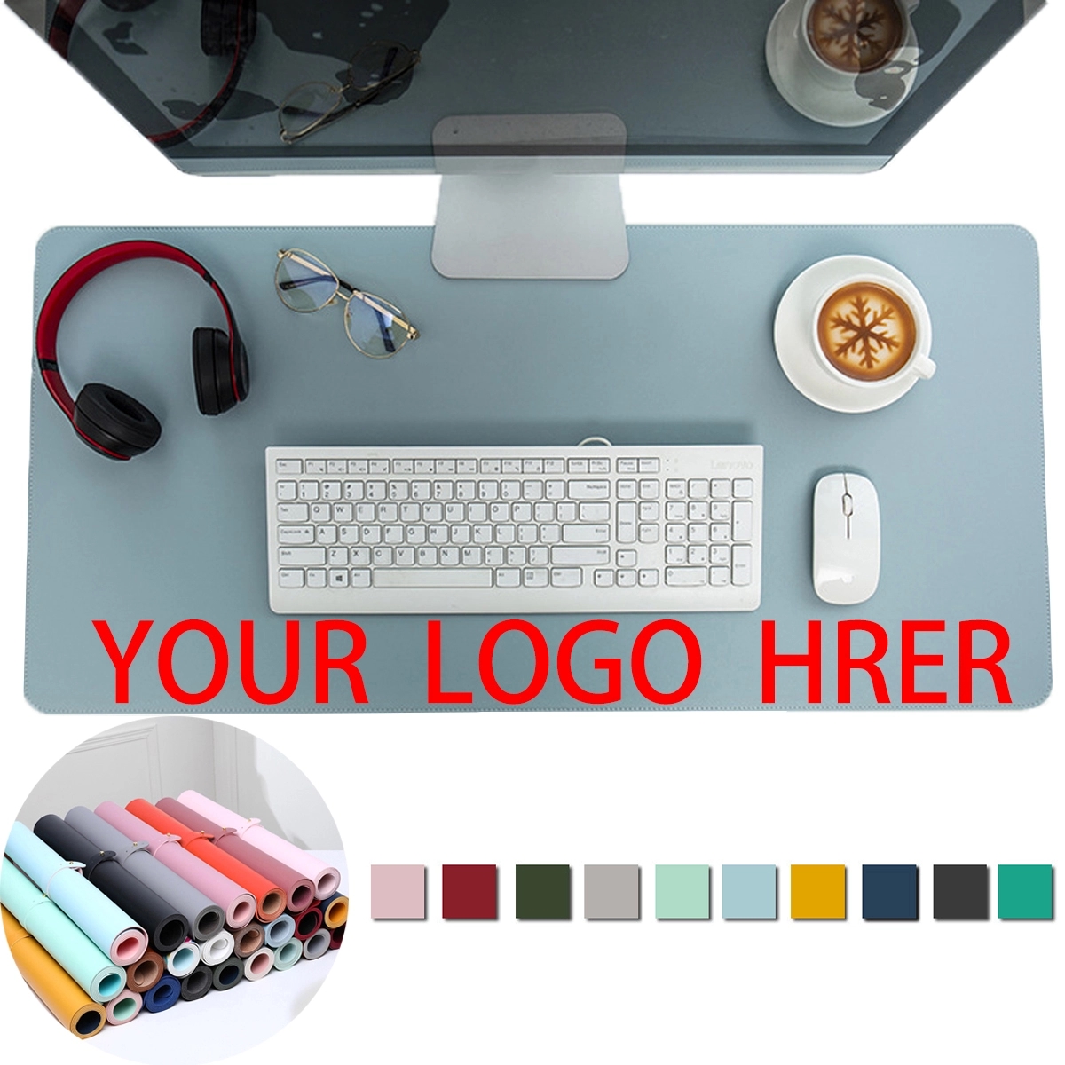 Desk Mat Mouse Pad 31.5" X 15.7" 2