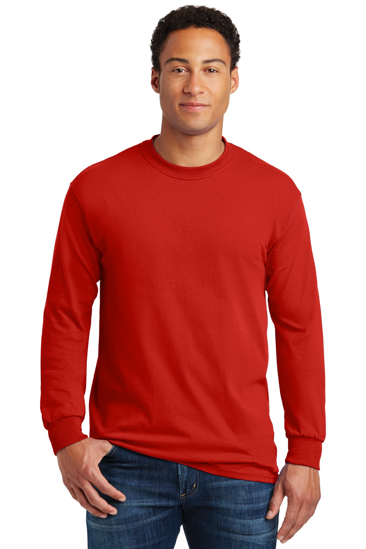 Gildan - Heavy Cotton 100% Cotton Long Sleeve T-Shirt. 5400 39