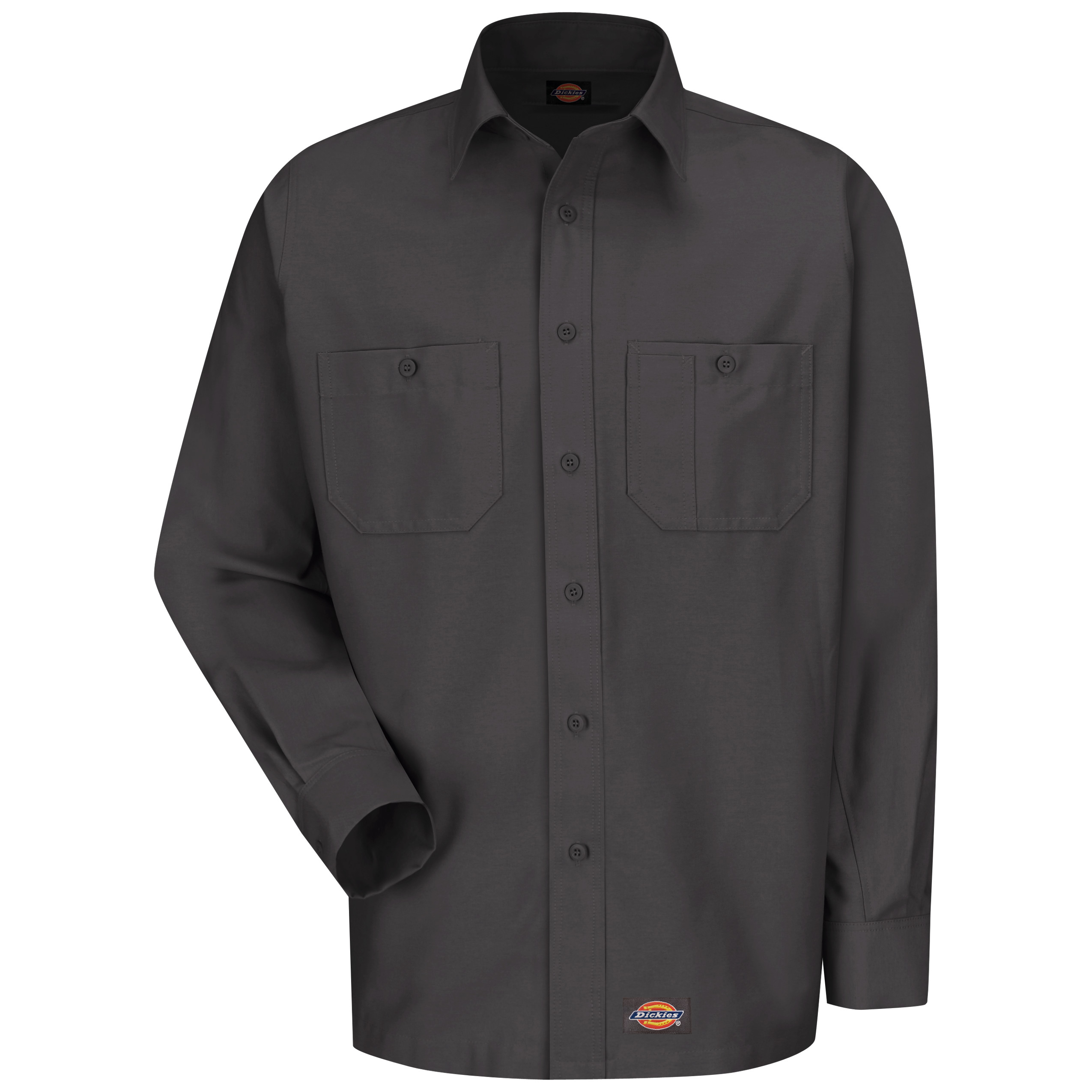 Dickies® Men's Canvas Long-Sleeve Work Shirt 6