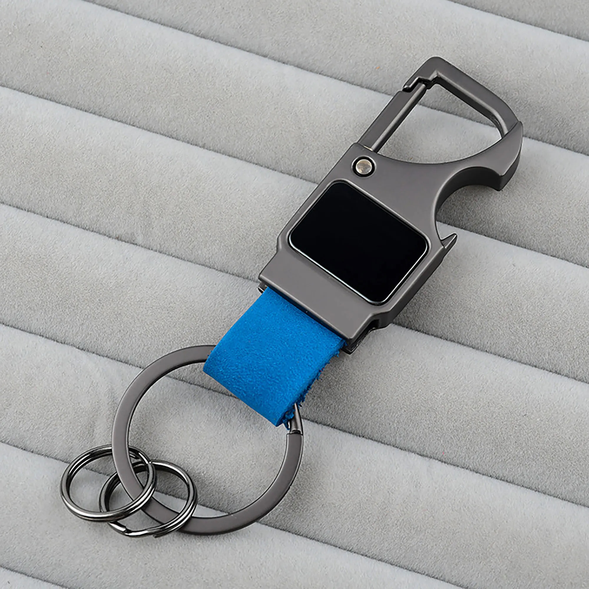 ABS Zinc Alloy Keychain With Logo For Carrying 3