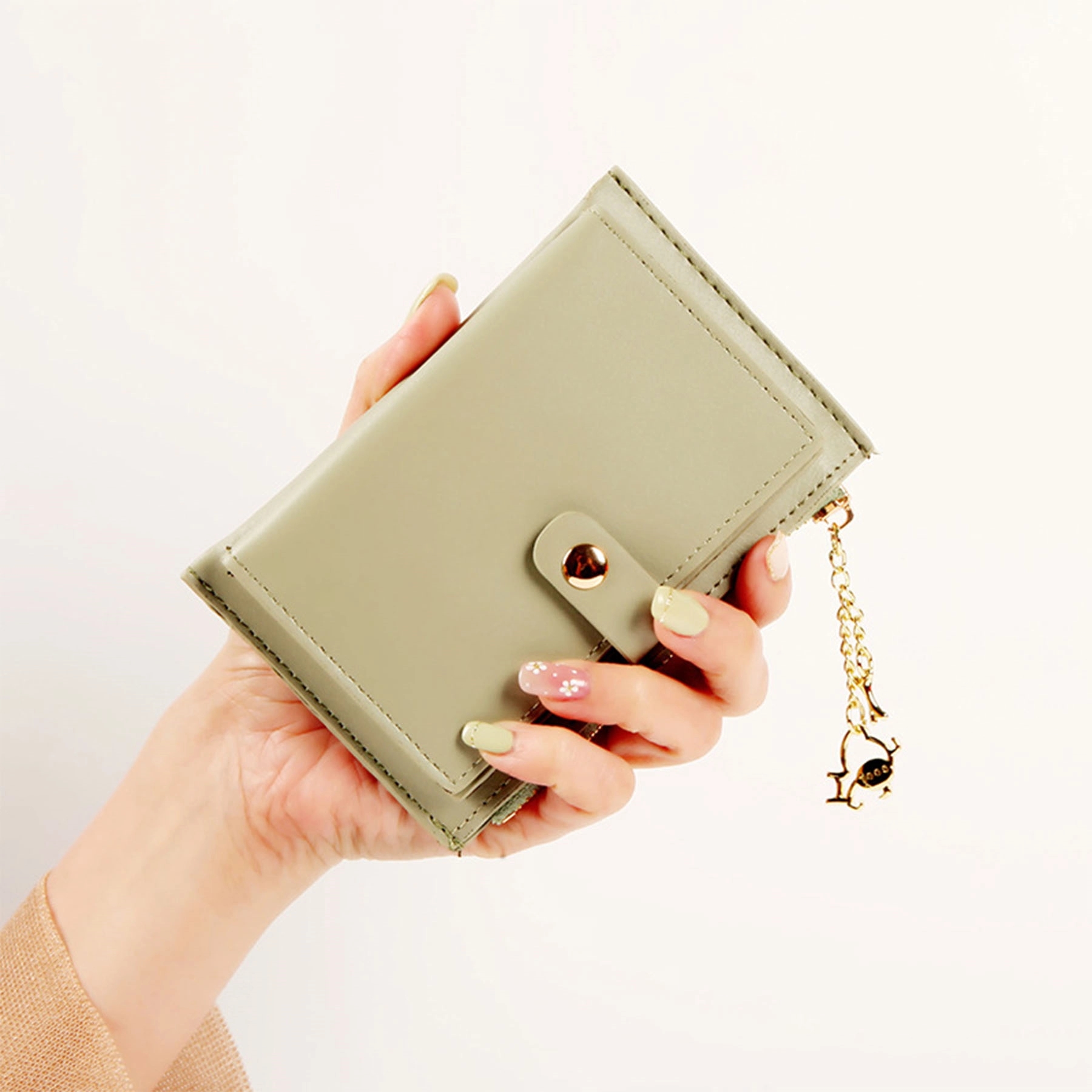 Pu Leather Compact Wallet 5
