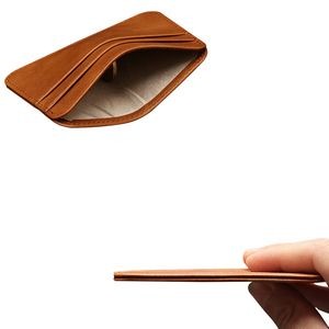 RFID Blocking 2 Sides PU Leather Card Holder Wallet 10