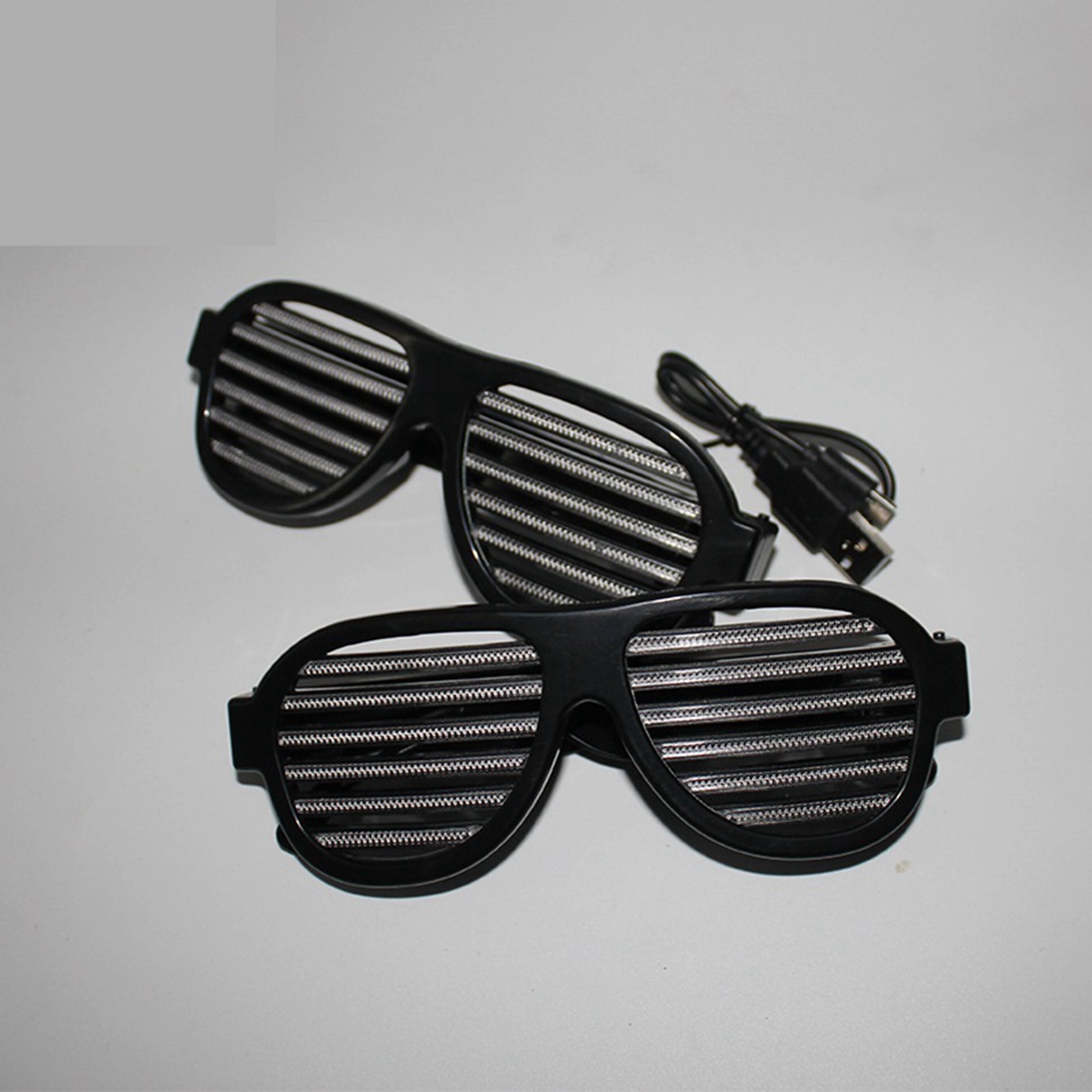 LED Shutter Shades Sunglasses 2