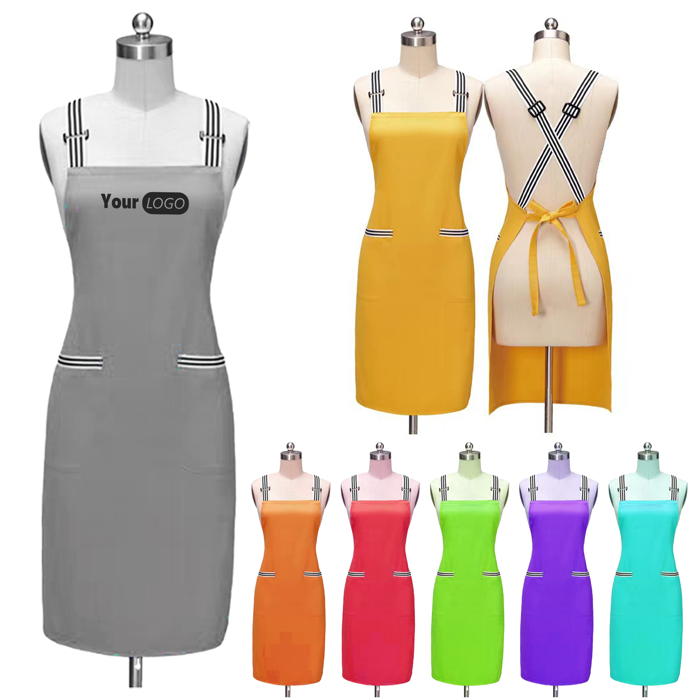Polyester Vibrant Kitchen Apron 3