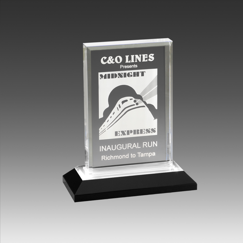 8" Beveled Impress Award 2