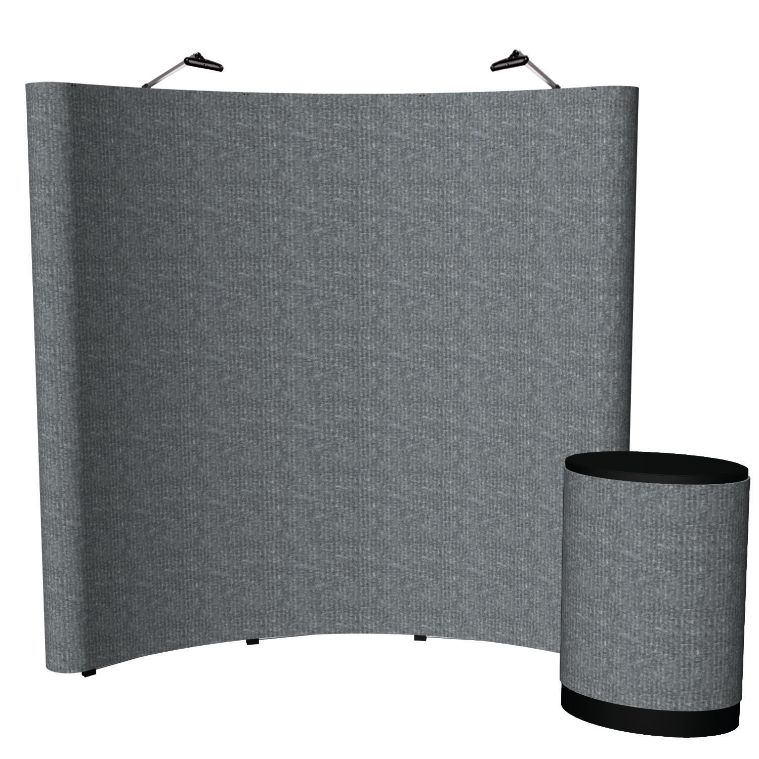 8' Echo Pop-Up Display Kit (Fabric with Lights) 5