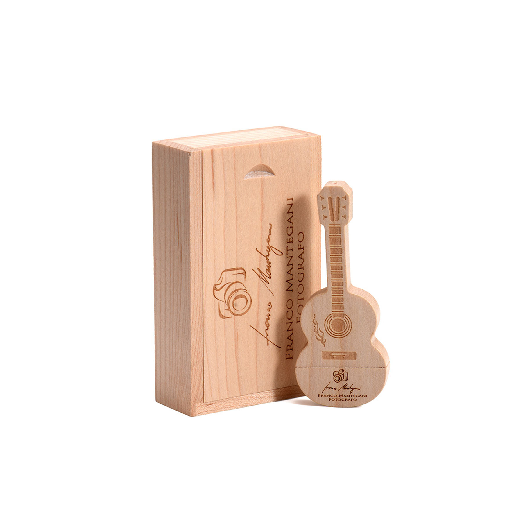 Wooden Guitar USB Flash Drive 5