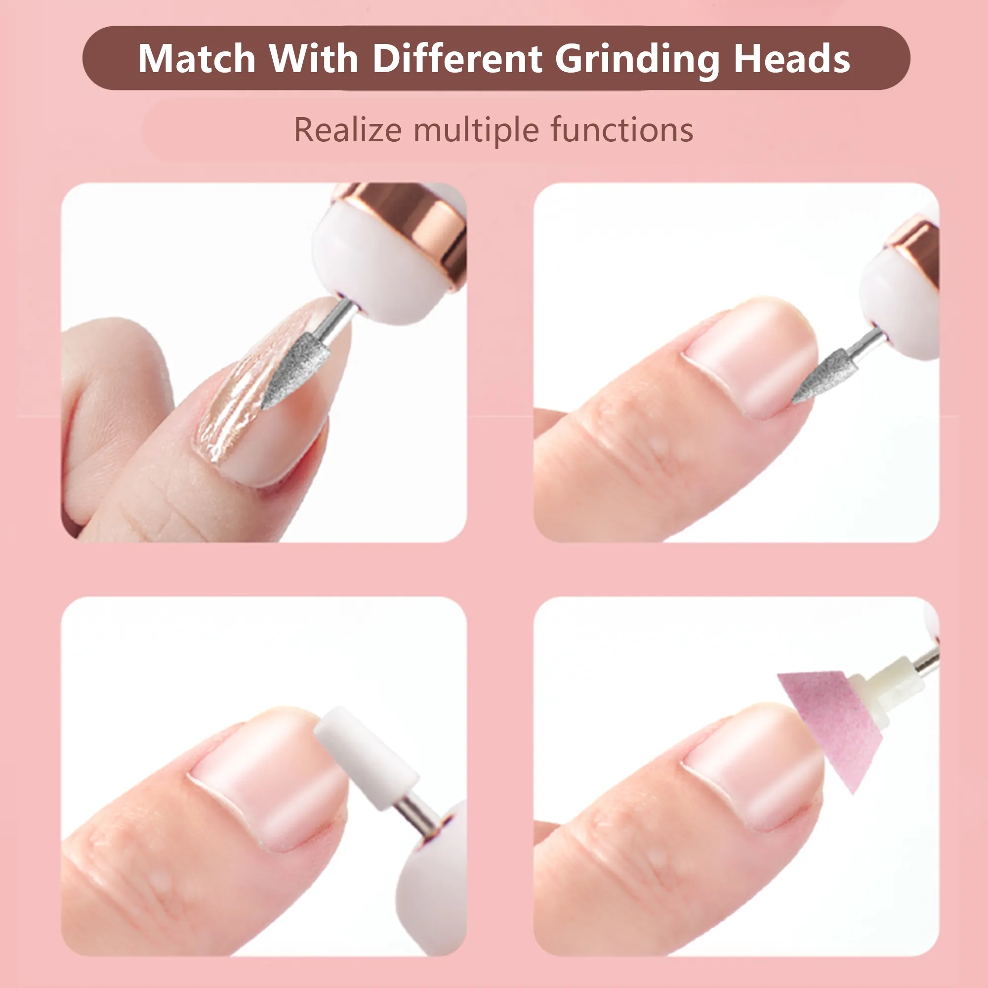 Professional Portable Electric Nail File Kit 5