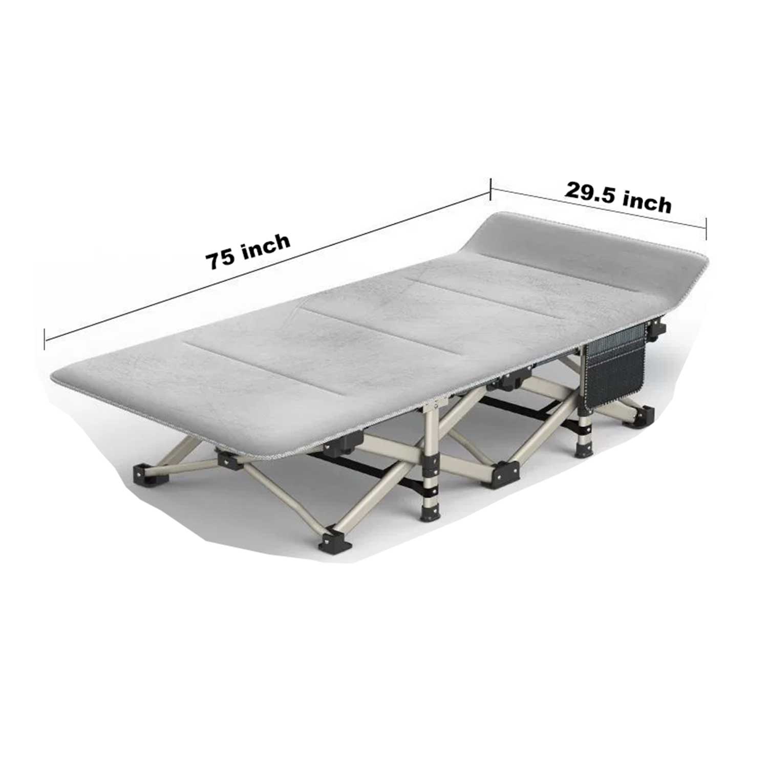 Office & Outdoor Portable Foldable Single - Person Nap Bed 2