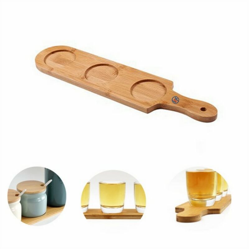 2.7" Dia Base Flight Serving Paddles (Square 3 Slots, 1)