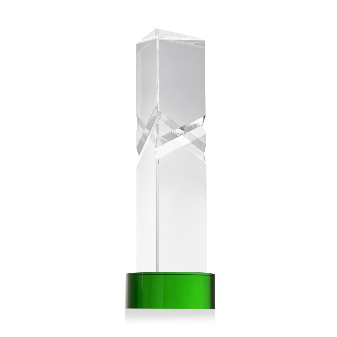 Oakham VividPrint™ Award on Stanrich Base - Green 19