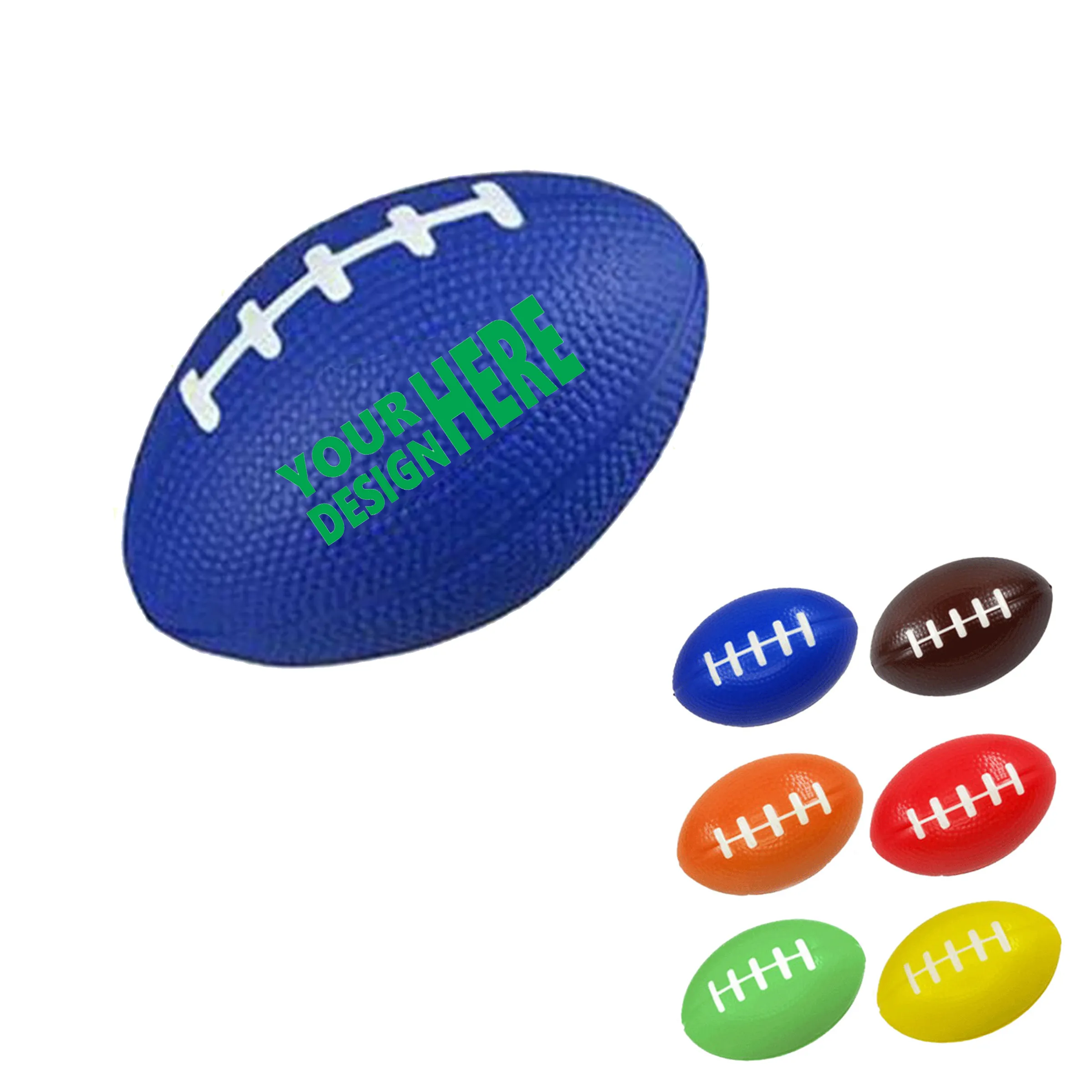 Mini Foam Football Stress Ball 3
