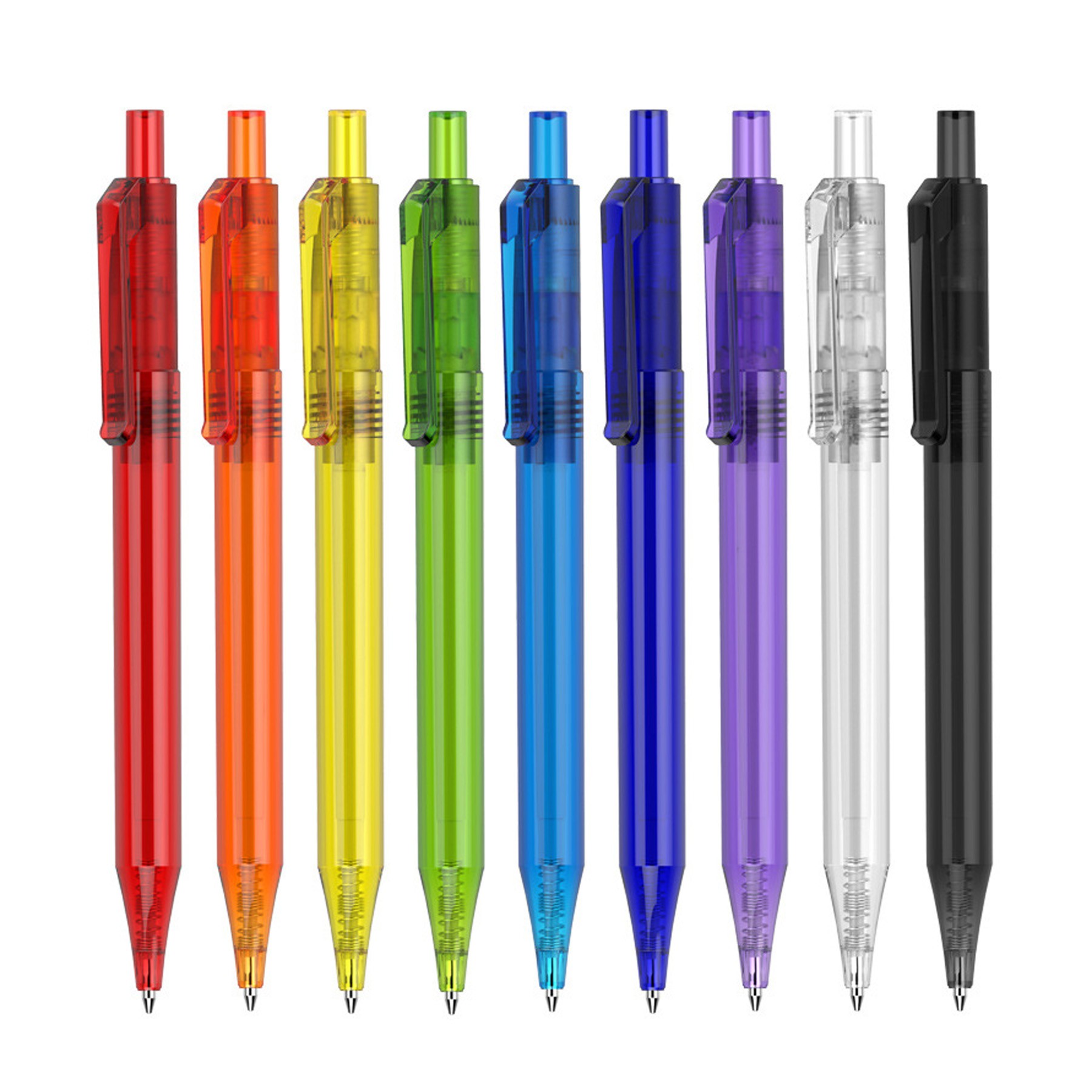 Transparent Colored Ballpoint Pen 8