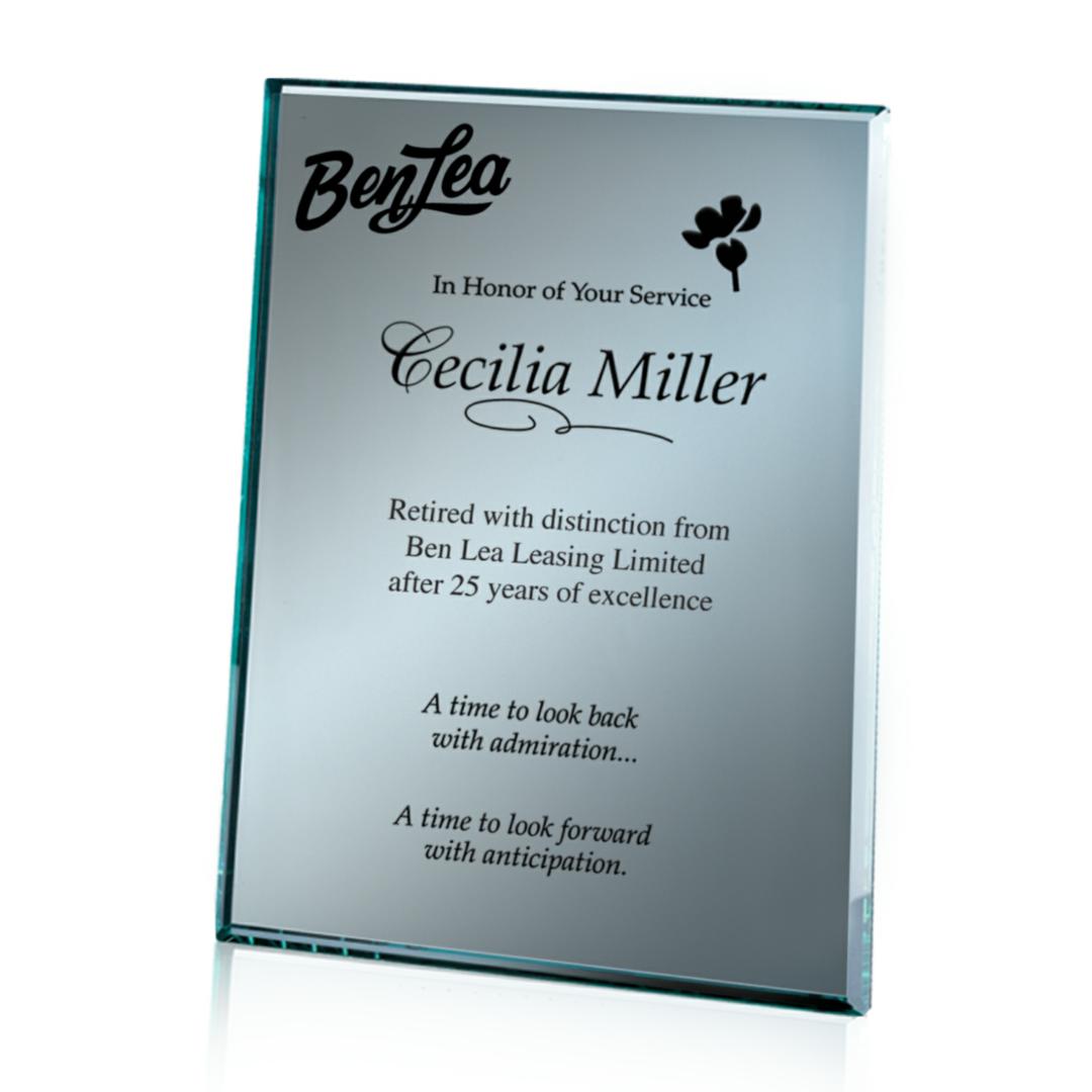 Mirror Plaque - Silver 10